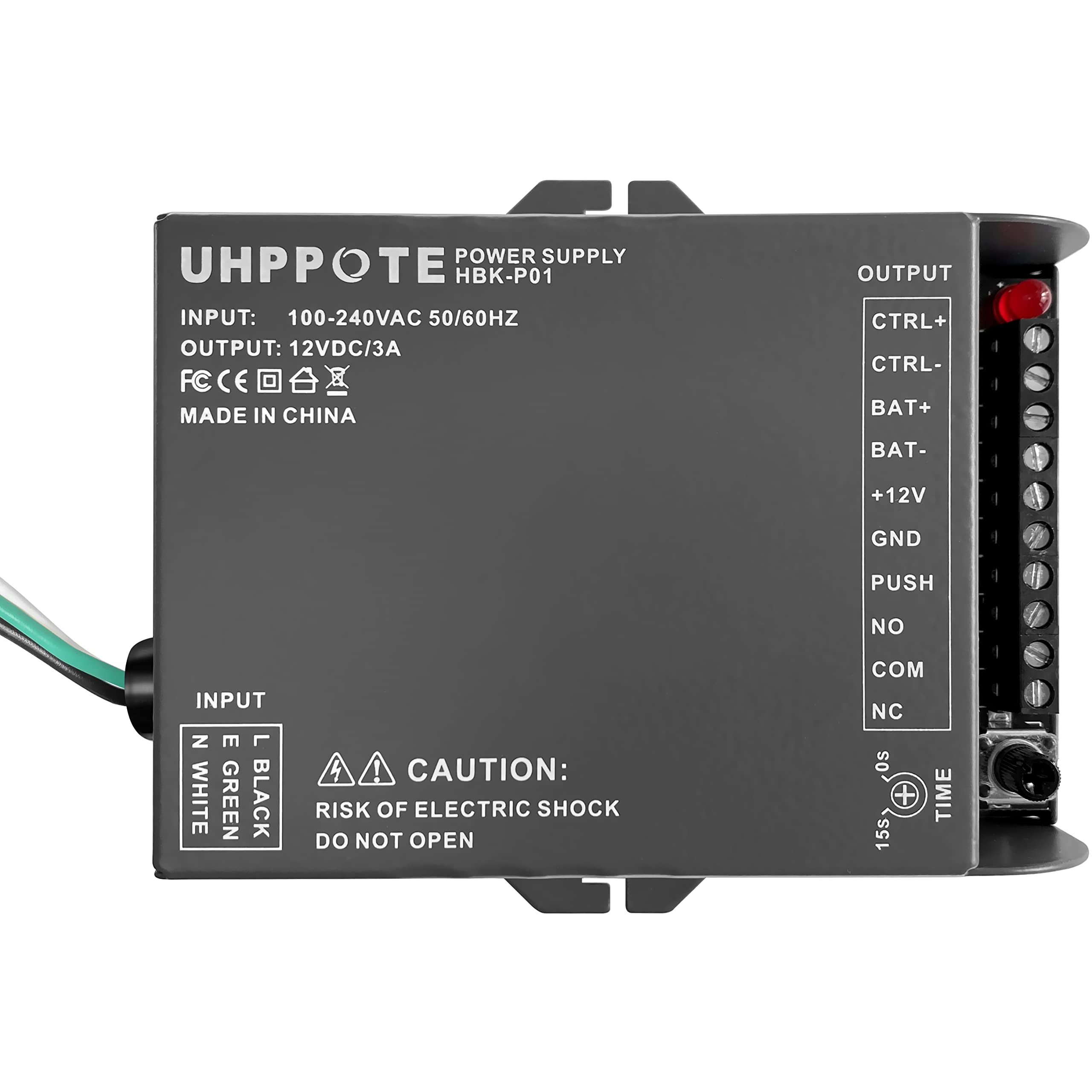 UHPPOTE WiFi RFID 125Khz Card Door Access Control System with Keypad, 12V Strike Lock & Exit Button - Secure Smart Entry for Homes, Offices & Commercial Buildings