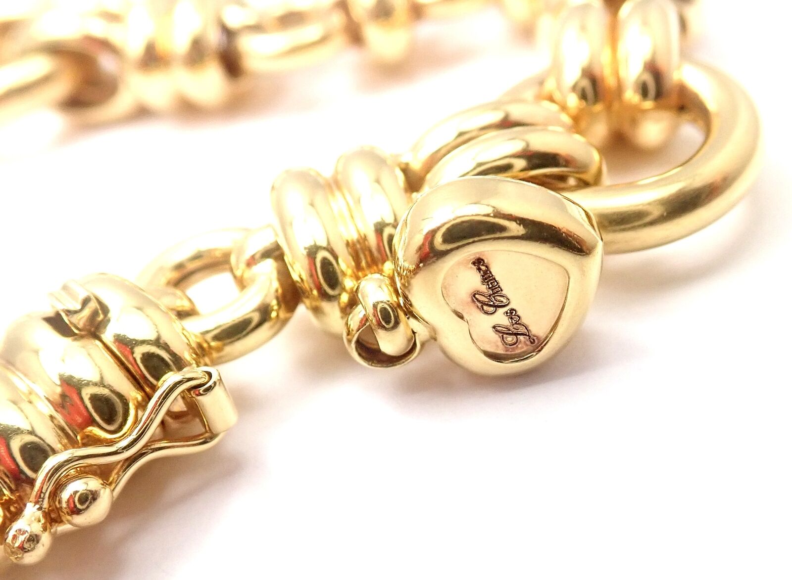 Authentic Chopard Les Chaines 18k Yellow Gold Link Necklace - Luxury Women's Jewelry for Special Occasions & Gifts