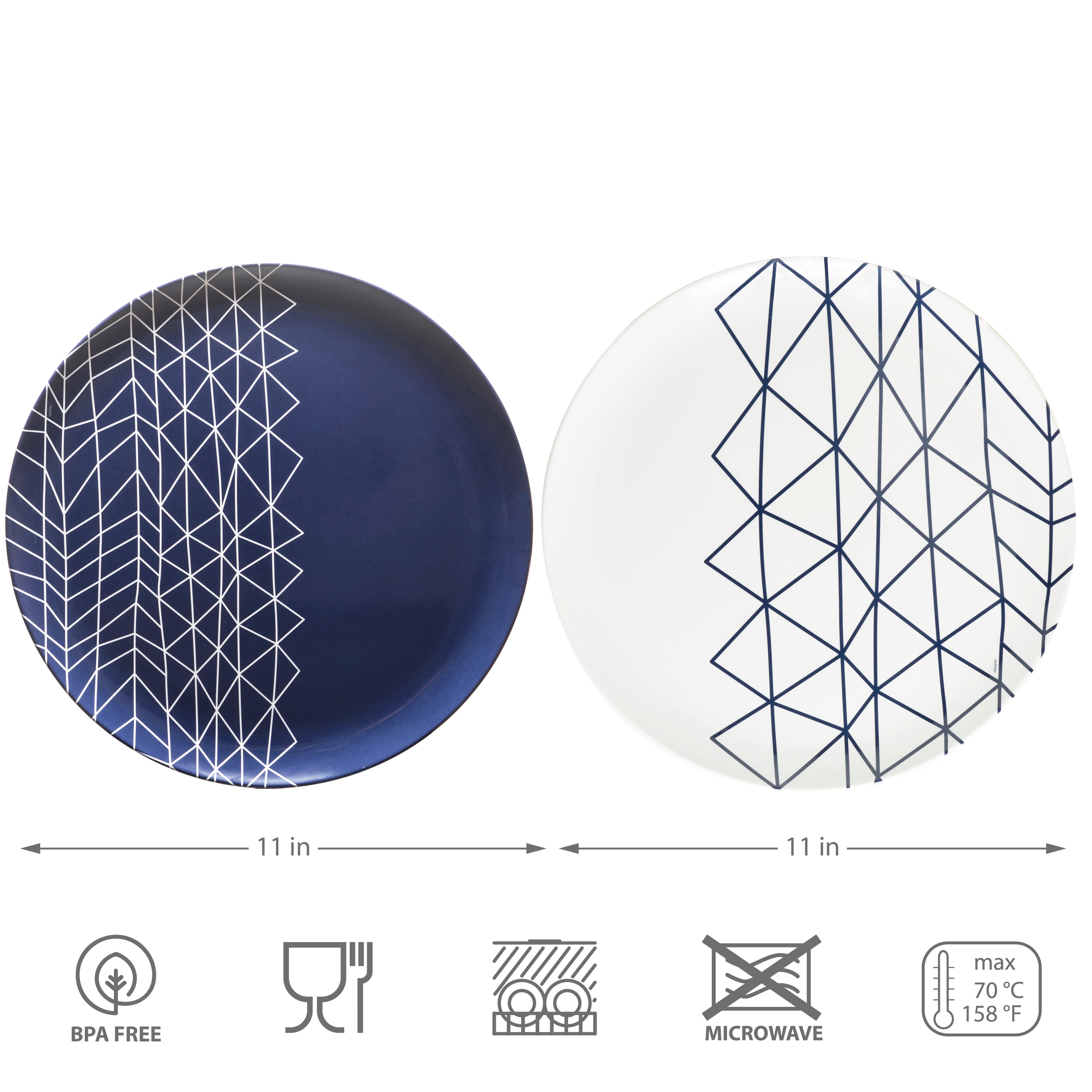 2-Piece Spider-Man Themed 14-Inch Melamine Round Platter Set - Durable & Lightweight for Kids' Birthday Parties, Picnics, and Superhero-Themed Events