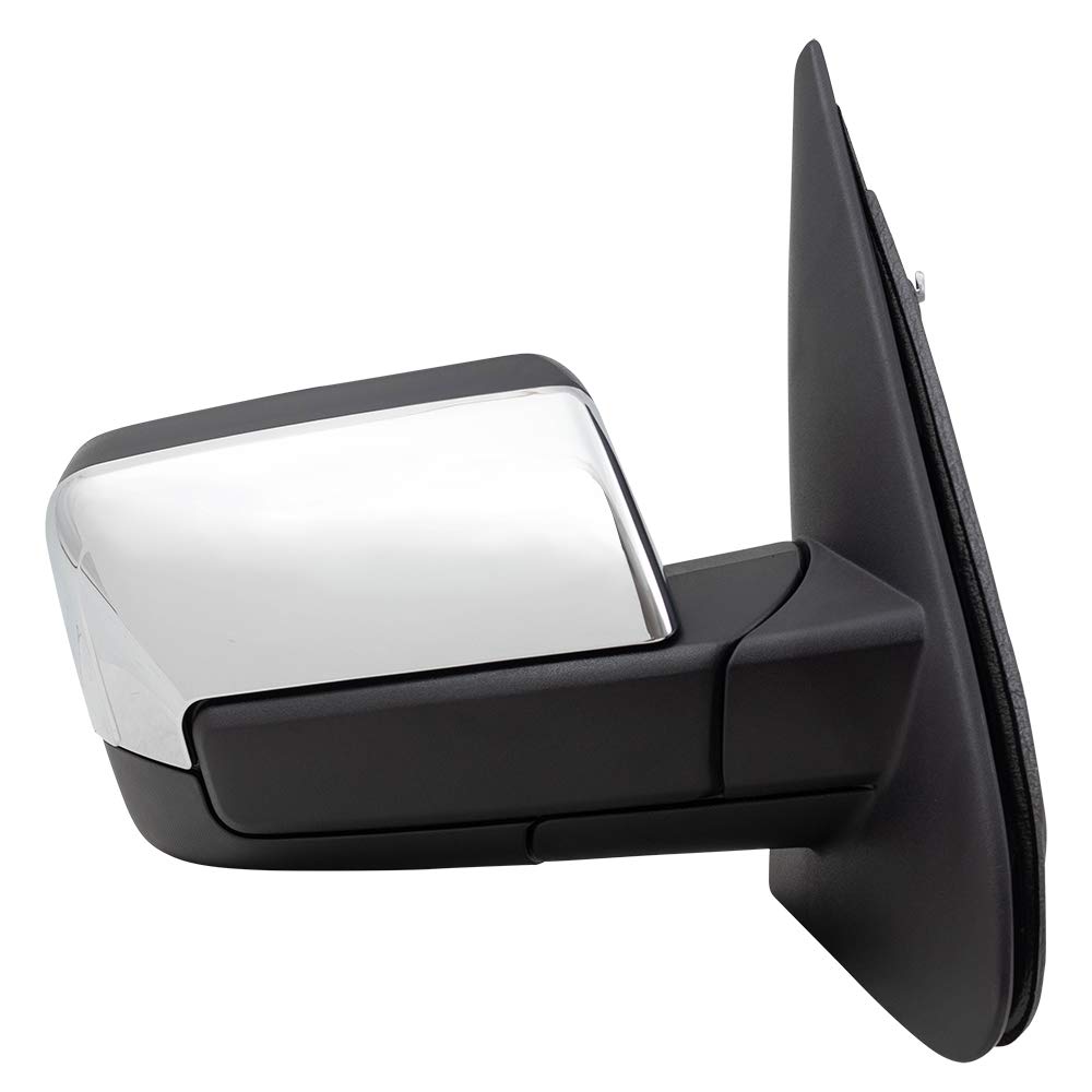 Power Folding Heated Side Mirrors with Turn Signal & Memory Function - Replacement for 2009-2010 Ford Expedition & Lincoln Navigator (Driver & Passenger Set) - Includes Puddle Lamp - Perfect for Parking Assistance & Nighttime Visibility