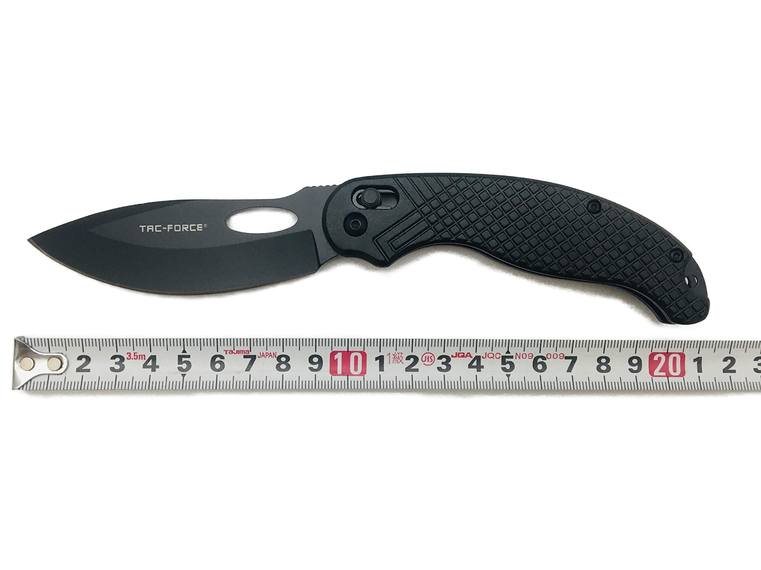 TAC Force TF-1037BK Tactical Folding Knife - Black EDC Pocket Knife with Manual Open | Perfect for Camping, Hiking, Survival & Everyday Carry