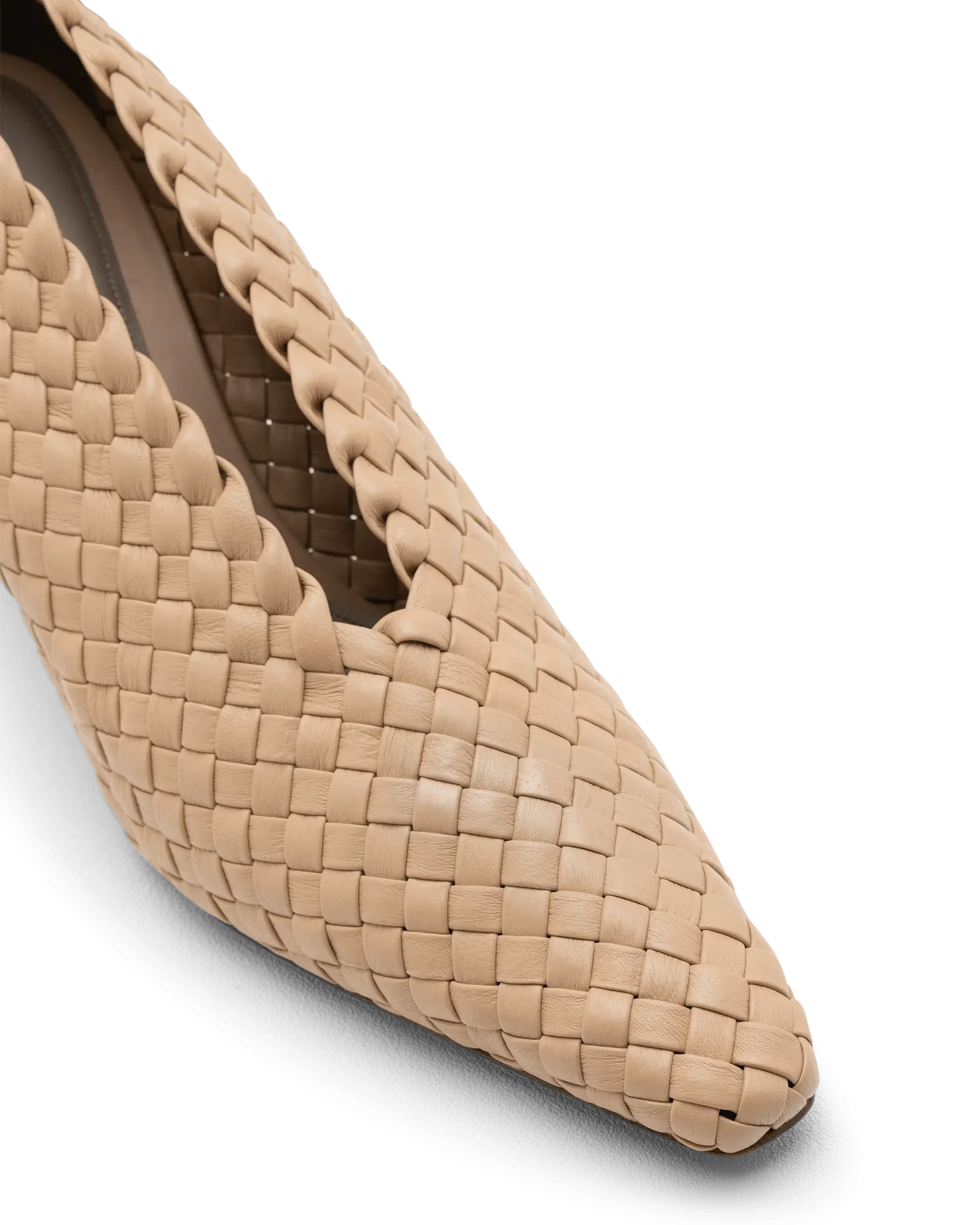 Almond Pumps 2361 - Comfortable Women's Slip-On Loafers for Work & Casual Wear | Breathable & Lightweight Office Shoes for Everyday Use