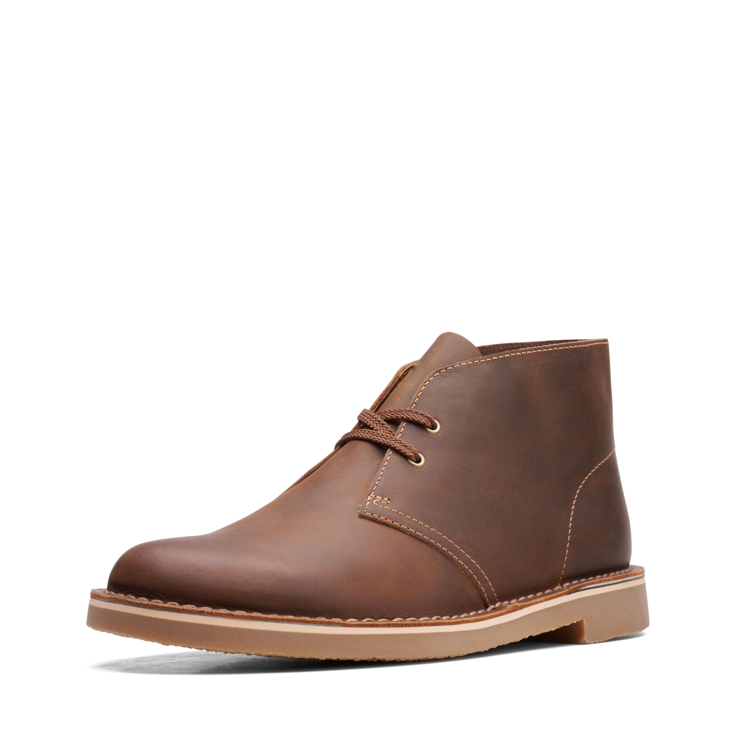Clarks Men's Bushacre 3 Chukka Boot - Comfortable Leather Casual Shoes for Men | Perfect for Work, Travel & Everyday Wear