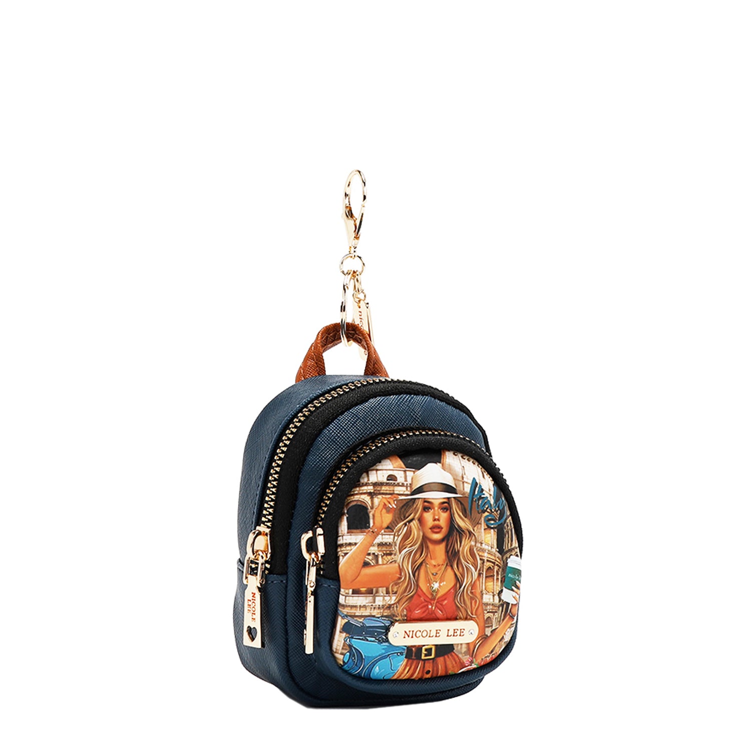 Mini Zip Backpack Coin Purse - Compact & Stylish Wallet for Travel, Shopping, and Everyday Use