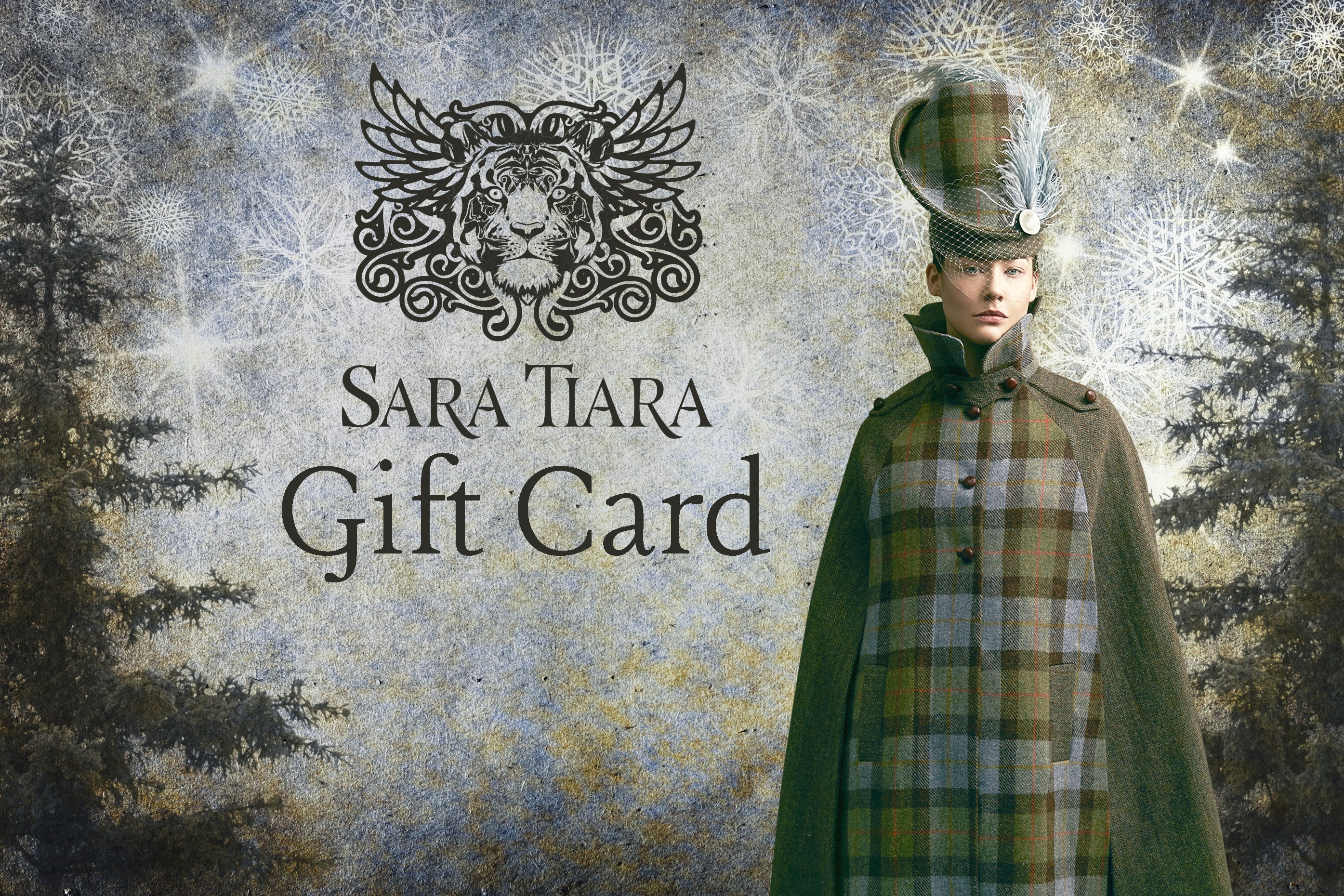 Elegant Sara Tiara Gift Card - Perfect for Birthdays, Weddings & Special Occasions | Thoughtful Gift Idea for Women & Girls