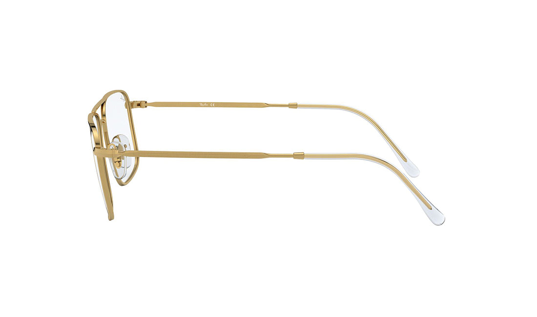 RayBan 0Rx6434 Sunglasses - Polarized Aviator Style for Men & Women - UV Protection, Classic Metal Frame - Perfect for Driving, Travel & Outdoor Activities