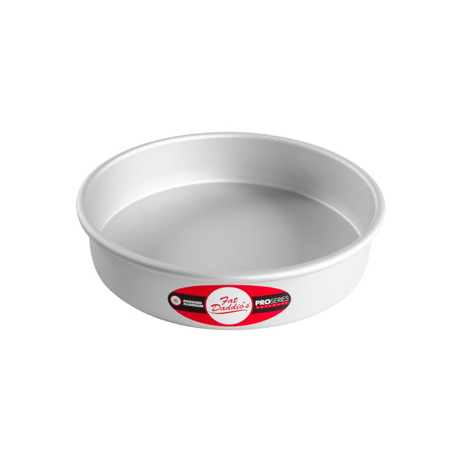 Fat Daddio's Pro Series 2-Inch Height Round Cake Pan - Professional Baking for Cakes, Cupcakes & Desserts - Perfect for Home Bakers & Pastry Chefs