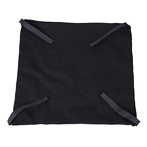 Premium Cat Hammock Bed - 2-Sided Soft Under Chair/Table Pet Bed, Waterproof & Warm Hanging Cat Bed for Kittens, Puppies, Ferrets & Small Animals (Black, Small) - Perfect for Home, Office & Travel Use