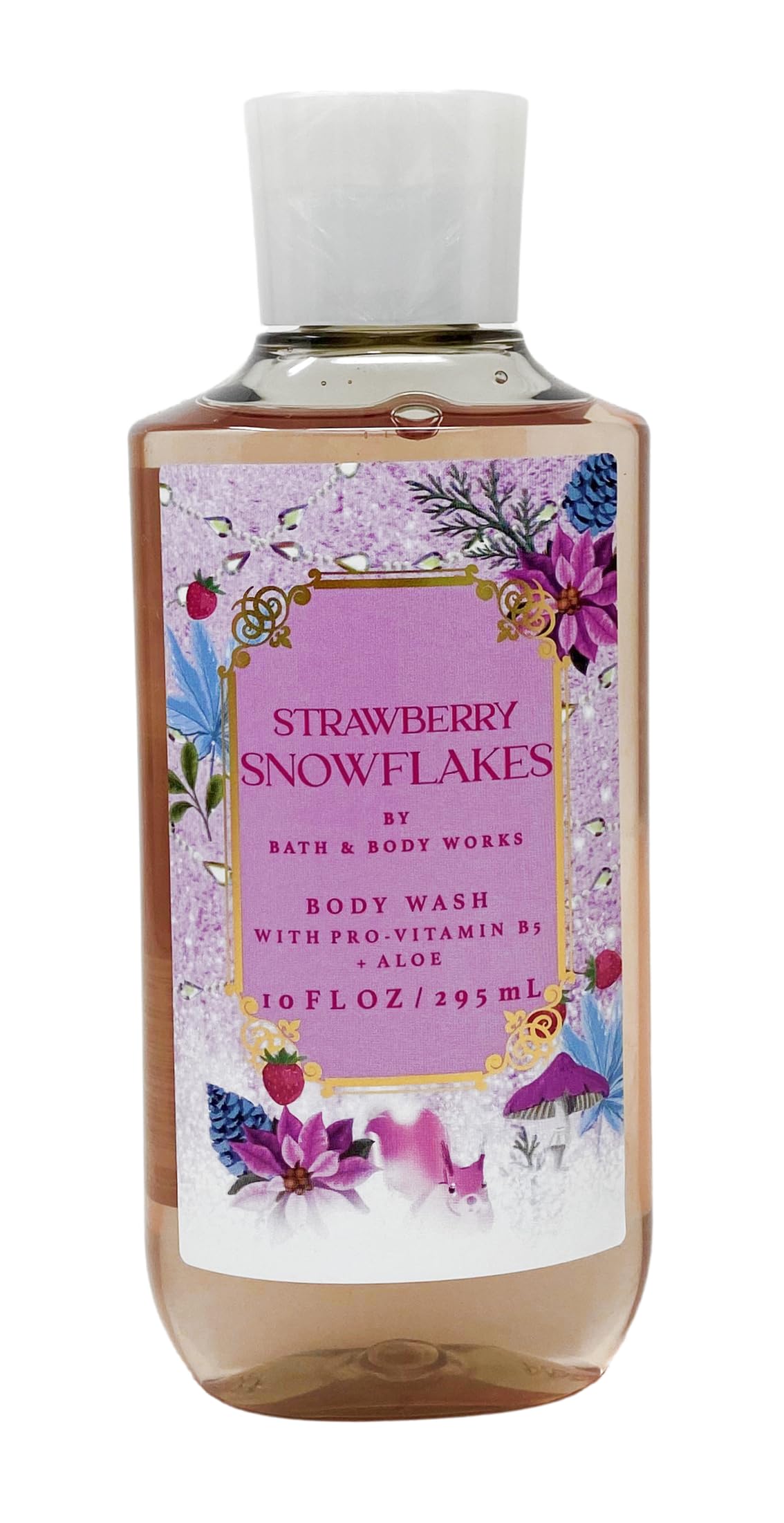 Bath & Body Works Strawberry Snowflakes Gift Set - Himalayan Salt Soap, Body Wash & Lotion Duo (Full Size) - Perfect for Holiday Gifts & Self-Care Pampering