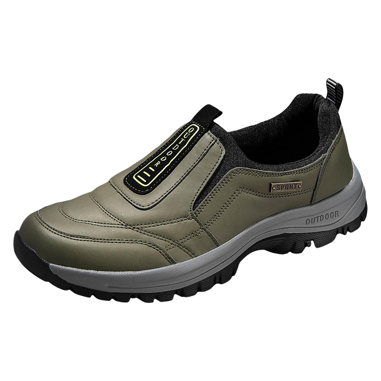 **Men's Outdoor Hiking Shoes - Lightweight Trekking & Mountaineering Boots for Men - Non-Slip Trail Running & Climbing Shoes - Perfect for Spring Adventures, Camping & Backpacking**