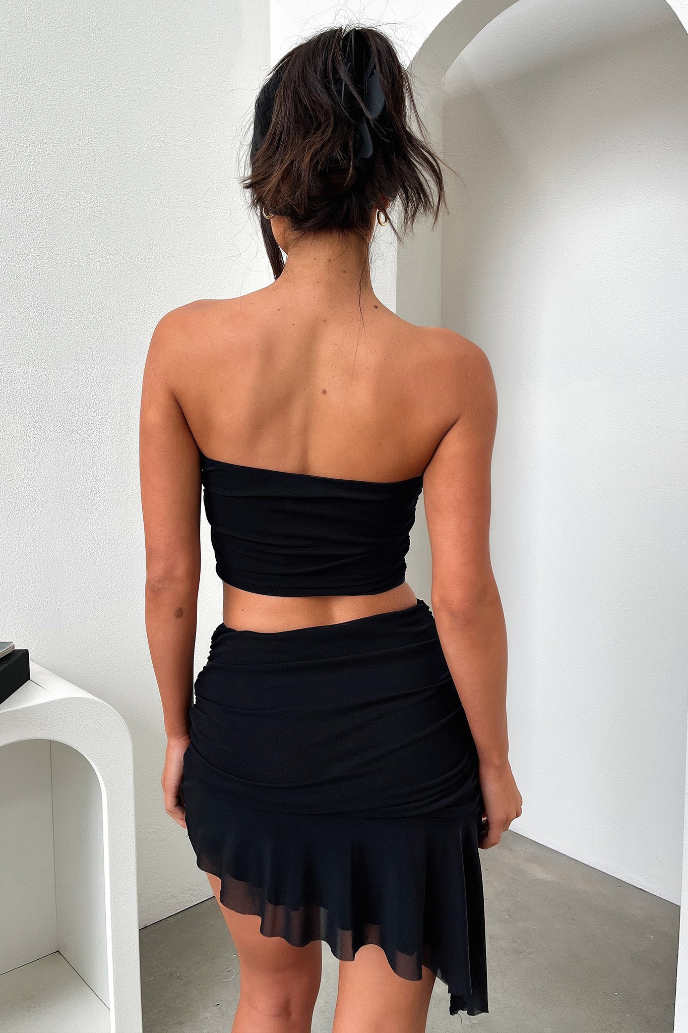 Milania Black Skirt for Women - Elegant & Stylish Skirt for Casual Wear, Office, and Night Out