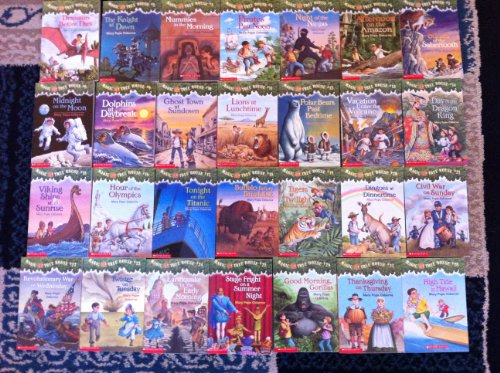 Magic Tree House Boxed Set Books 1-28 by Mary Pope Osborne - Children's Adventure Chapter Books for Early Readers - Perfect for Homeschooling, Bedtime Stories & Classroom Reading