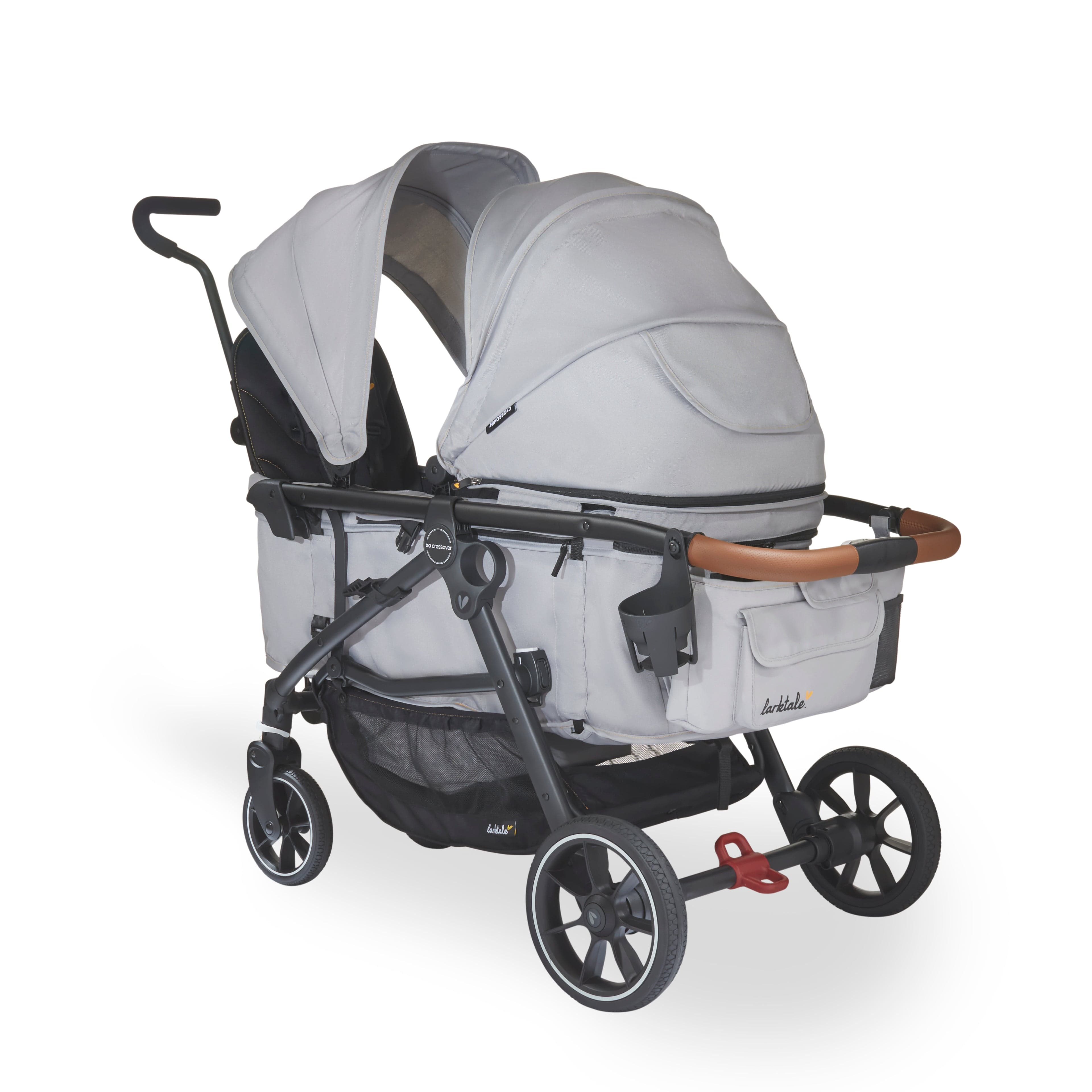 Larktale Crossover Convertible Stroller Wagon - 2-in-1 Baby Stroller & Wagon for Outdoor Adventures, Park Visits, and Beach Trips