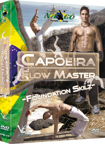Capoeira Flow Master: Foundation Skills DVD by Fabio Santos - Learn Capoeira Basics & Techniques for Beginners | Home Workout & Martial Arts Training