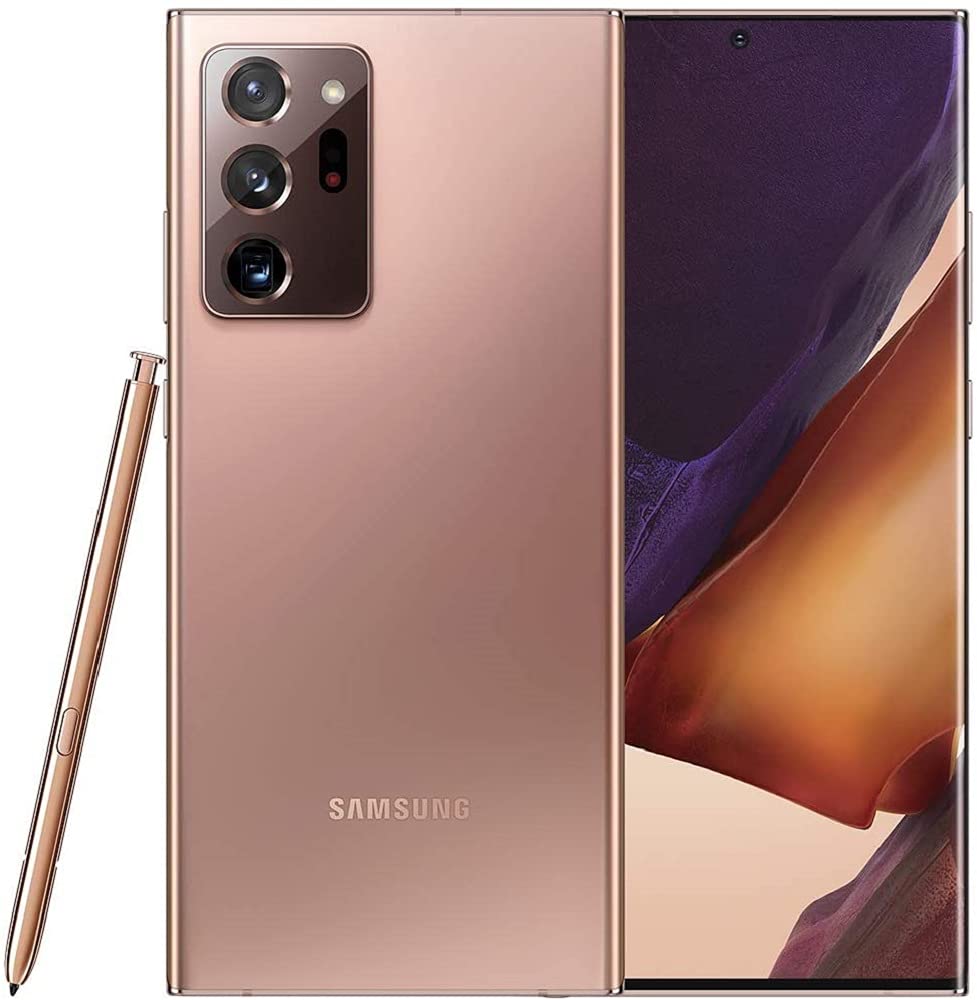 Samsung Galaxy Note 20 128GB Mystic Bronze Verizon Locked (Renewed) - Premium Refurbished Smartphone for Business & Entertainment