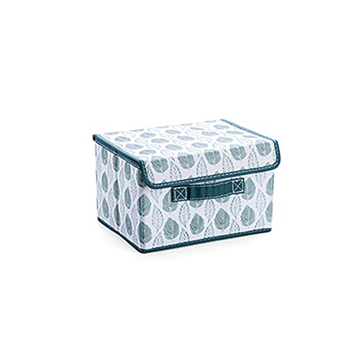 Amkya Collapsible Storage Cubes Organizer - Foldable Fabric Bins with Handles for Home, Office, Bedroom & Kids Room - Perfect for Toys, Books, Clothes & Home Organization (Set of 6) - Space Saving Storage Solution for Small Spaces & Closet Organization