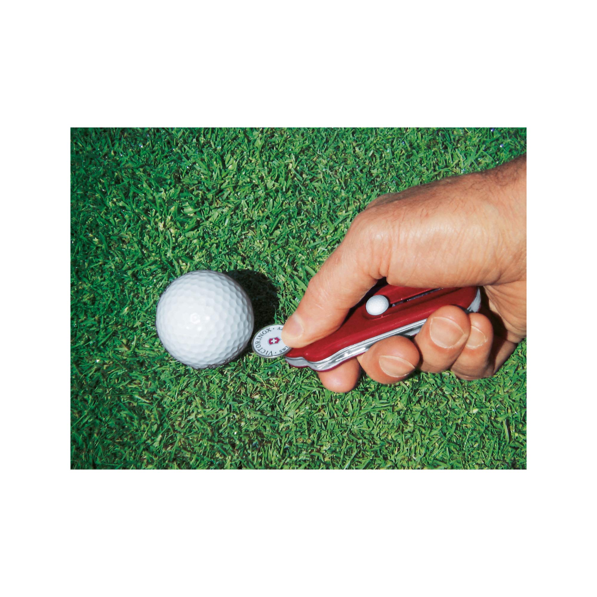 Victorinox Swiss Army Golf Multi-Tool – Compact & Durable Stainless Steel Golf Accessories for On-Course Repairs & Adjustments – Perfect for Golfers, Camping & Outdoor Adventures
