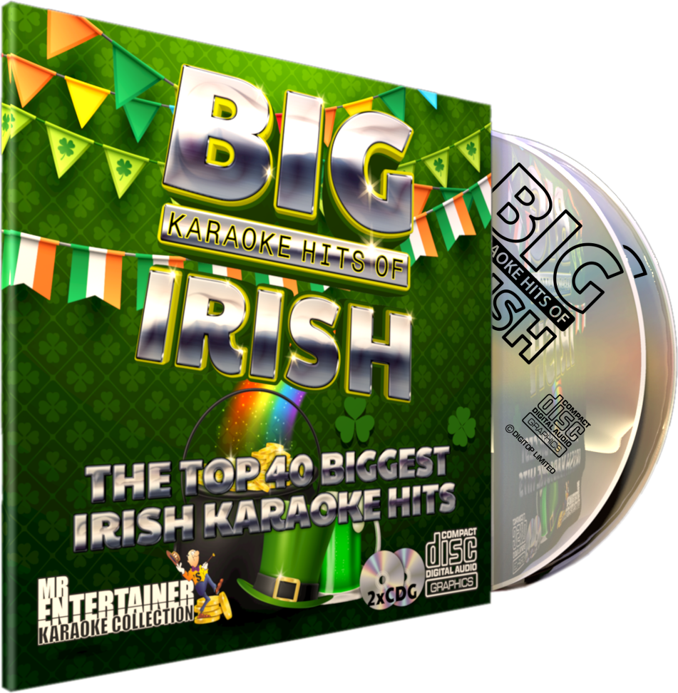 Mr Entertainer Big Karaoke Hits of Irish - Best Irish Karaoke Songs for Parties, Pubs & St. Patrick's Day Celebrations