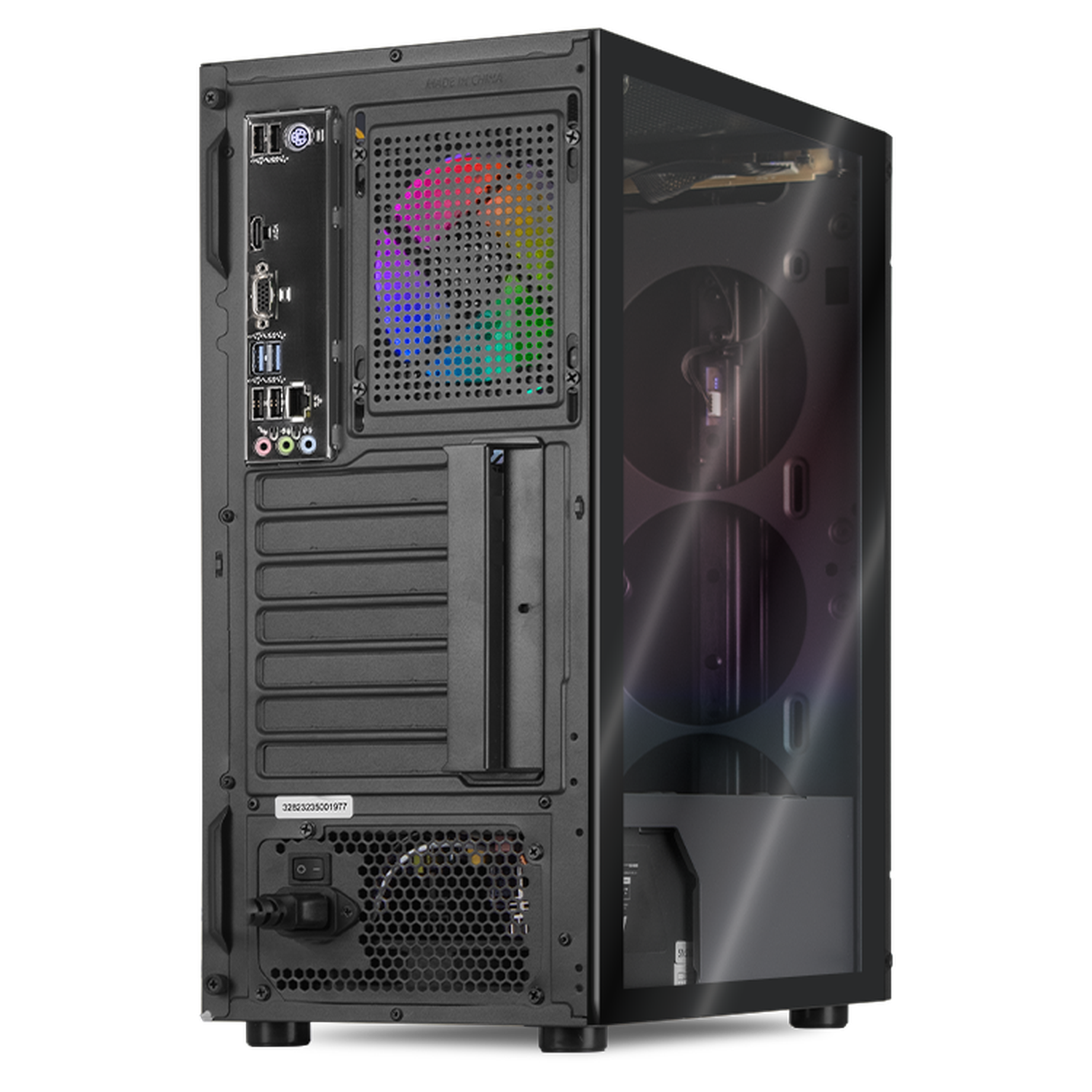 Xtreme Gaming PC with AMD Ryzen 5 5600G, Radeon Vega Graphics, 8GB RAM, 250GB SSD, 23.8