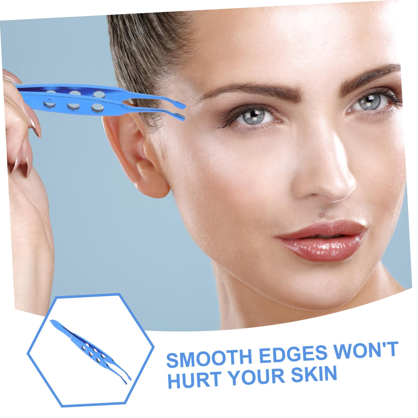 Professional MAGICLULU Metal Eyelid Massage Tweezer - Meibomian Gland Squeezing Tool for Eyecare & Beauty | Perfect for Spa, Salon, and Home Use