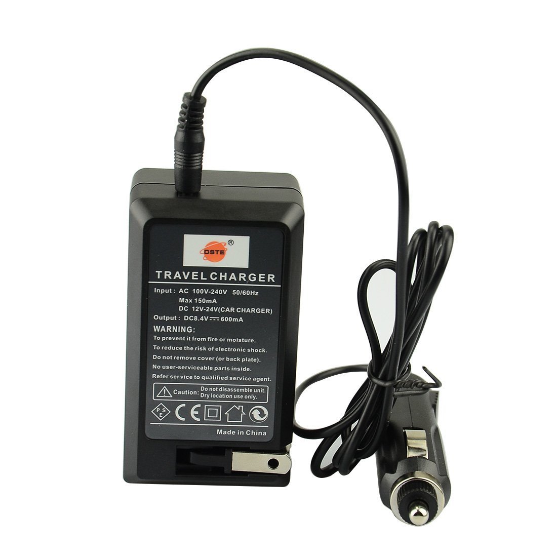 DSTE® 2X NP-85 Replacement Batteries + DC122 Travel/Car Charger Adapter for Fujifilm FinePix S1 SL240 SL260 SL280 SL300 SL305 SL1000 Digital Cameras - Perfect for Travel, Photography Trips & Backup Power