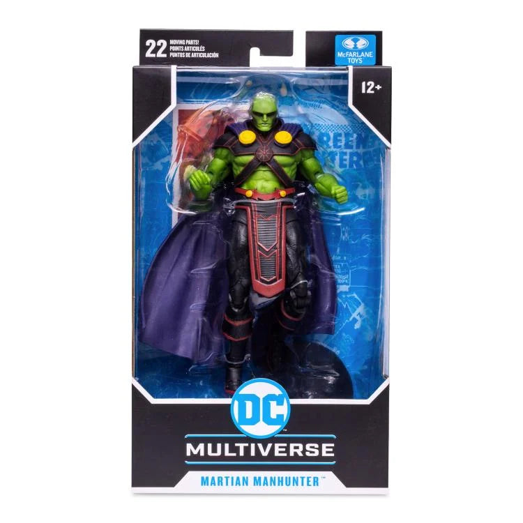 DC Rebirth DC Multiverse Martian Manhunter Action Figure - Collectible Superhero Toy for DC Comics Fans | Perfect for Display, Gifts, and Comic Book Collections