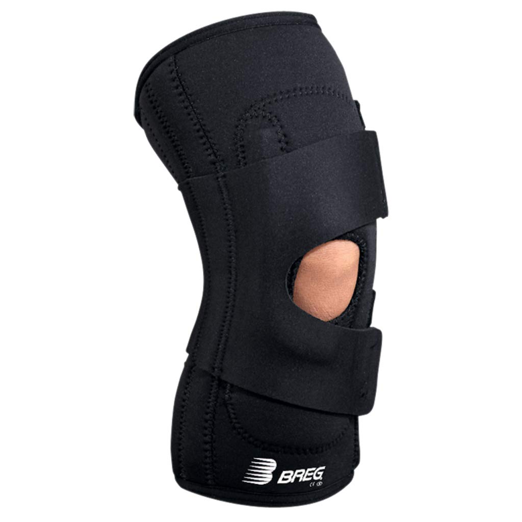 Breg Lateral Stabilizer Knee Brace - XXLarge Left Neoprene Hinged Support for Sports & Active Lifestyle - Ideal for Running, Basketball & Injury Recovery