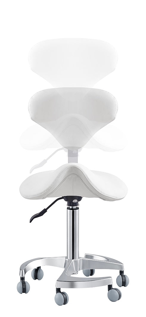 Premium Adjustable Tao Saddle Stool - Ergonomic Seat for Office, Salon, Massage & Home Use - Comfortable Posture Support for Long Sitting Hours
