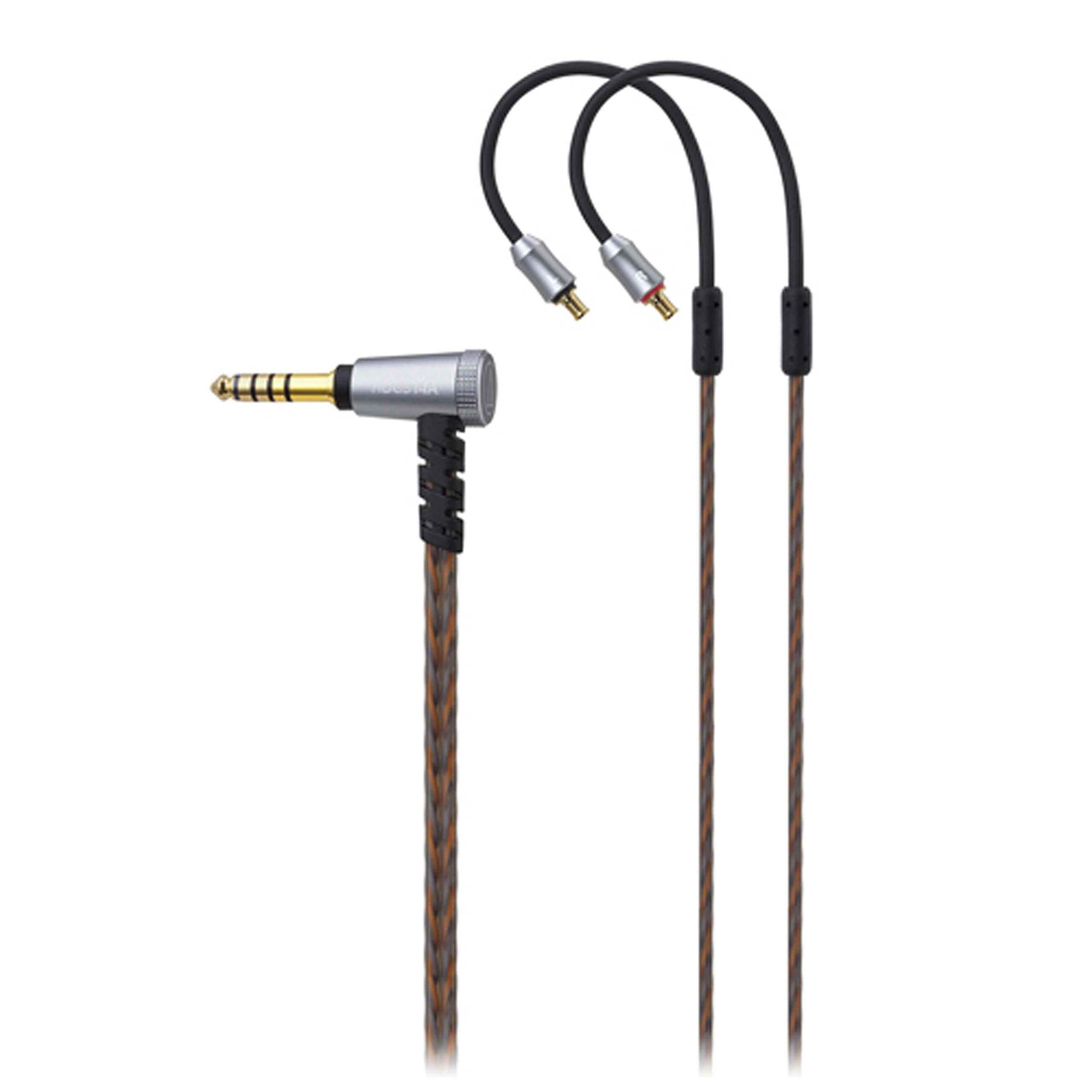 Audio-Technica HDC314A/1.2 Detachable Balanced Audiophile Headphone Cable - High-Quality Replacement Cable for Live Sound Series Headphones - Perfect for Studio Recording, DJ Mixing & Professional Audio Monitoring