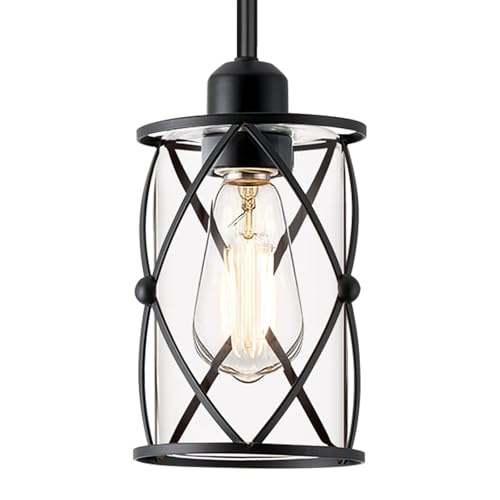 Black, Clear Glass