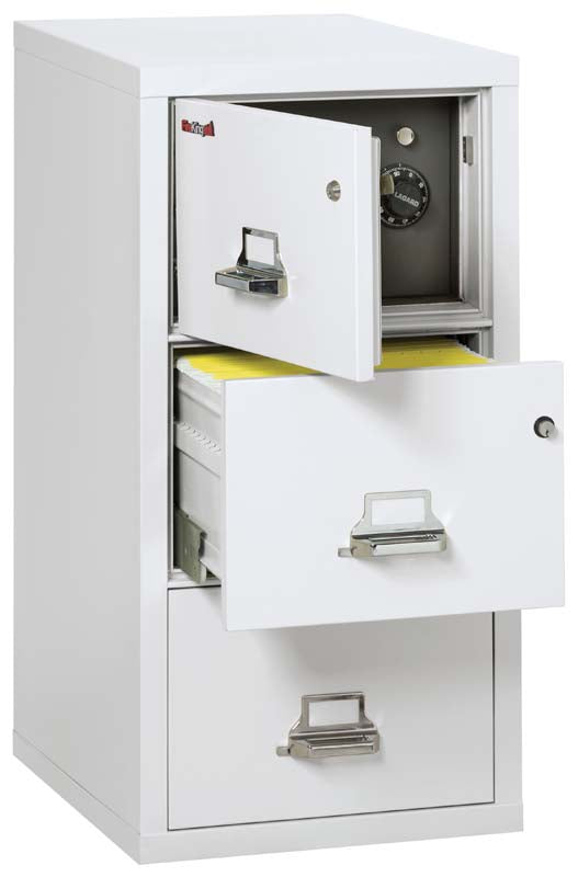 FireKing 2131 CSF 3-Drawer Fireproof File Cabinet - Legal Size Document Safe for Home & Office Security - Protect Important Files from Fire & Theft