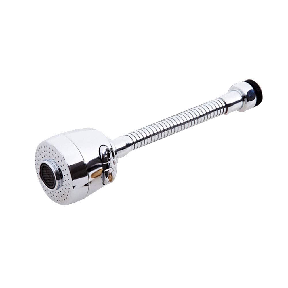 Flexible Faucet Sprayer Extender - Bendable Kitchen Sink Tap Nozzle with Turbo Function for Easy Washing | Perfect for Cleaning Dishes, Fruits & Vegetables in Kitchen Sink