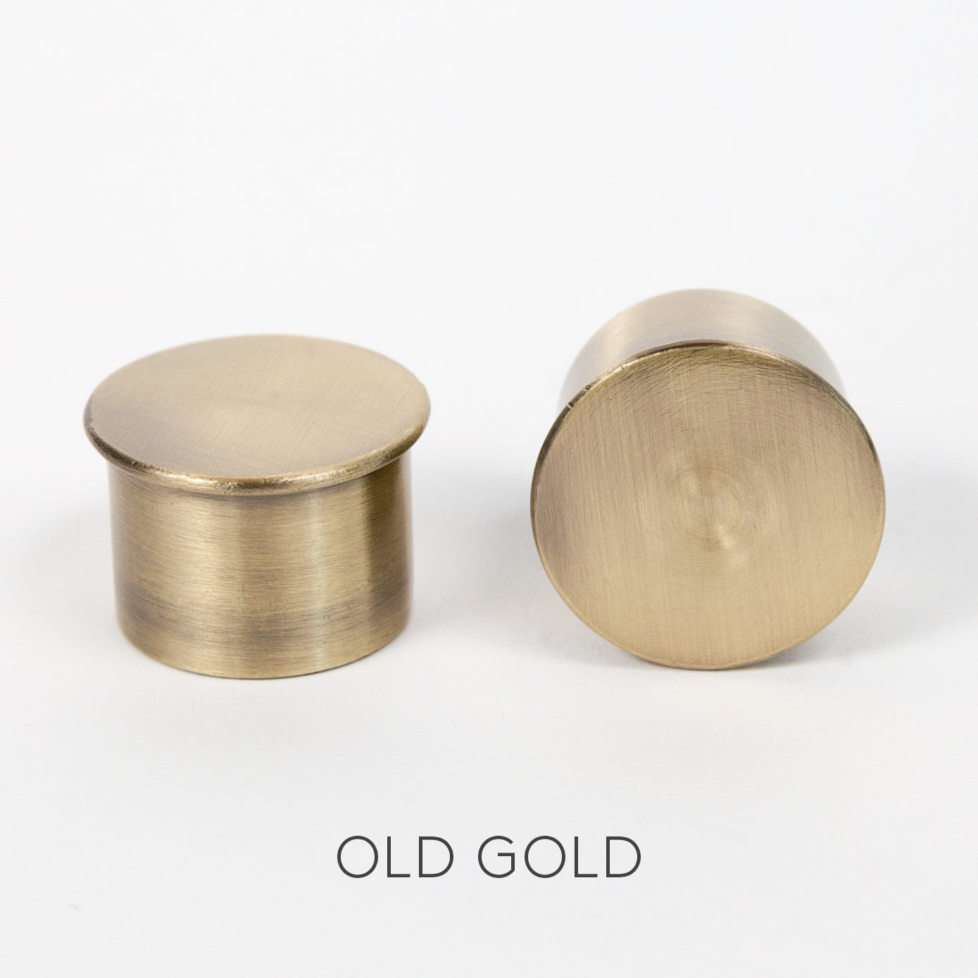 Decorative End Cap Finials (Pair) - Elegant Cabinet & Furniture Hardware for Home Decor | Perfect for Drawer Pulls, Cabinet Knobs, and Wardrobe Handles