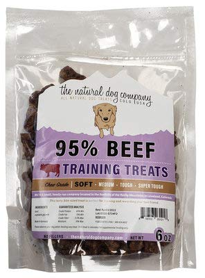 All Natural Beef Training Treats for Dogs - Soft & Healthy Dog Rewards - Perfect for Obedience Training & Positive Reinforcement