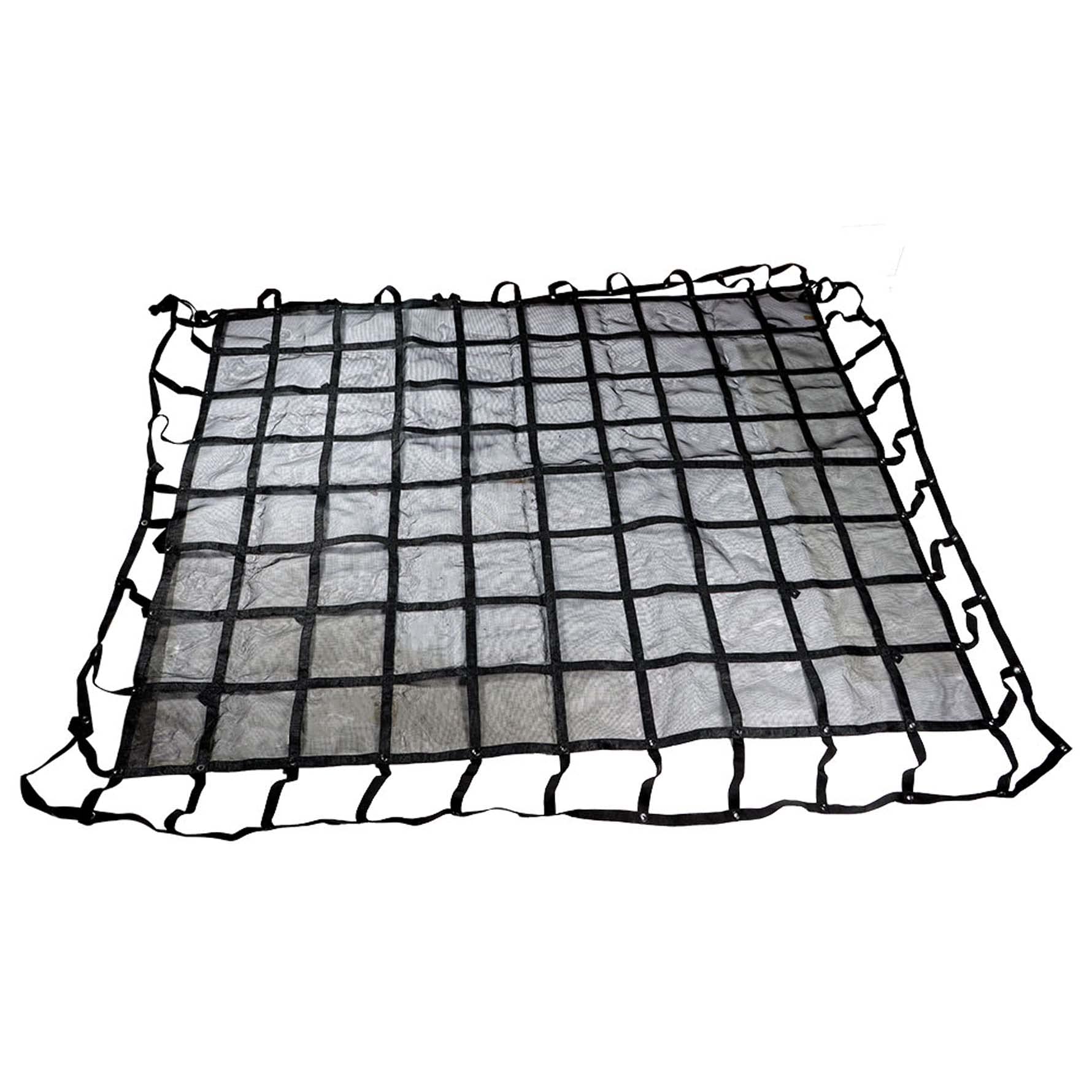 Munirater Heavy Duty Pickup Cargo Net - 6.75 x 8 ft Truck Bed Replacement - Durable Mesh for Secure Load Transport (Perfect for Construction, Landscaping & Off-Road Adventures)