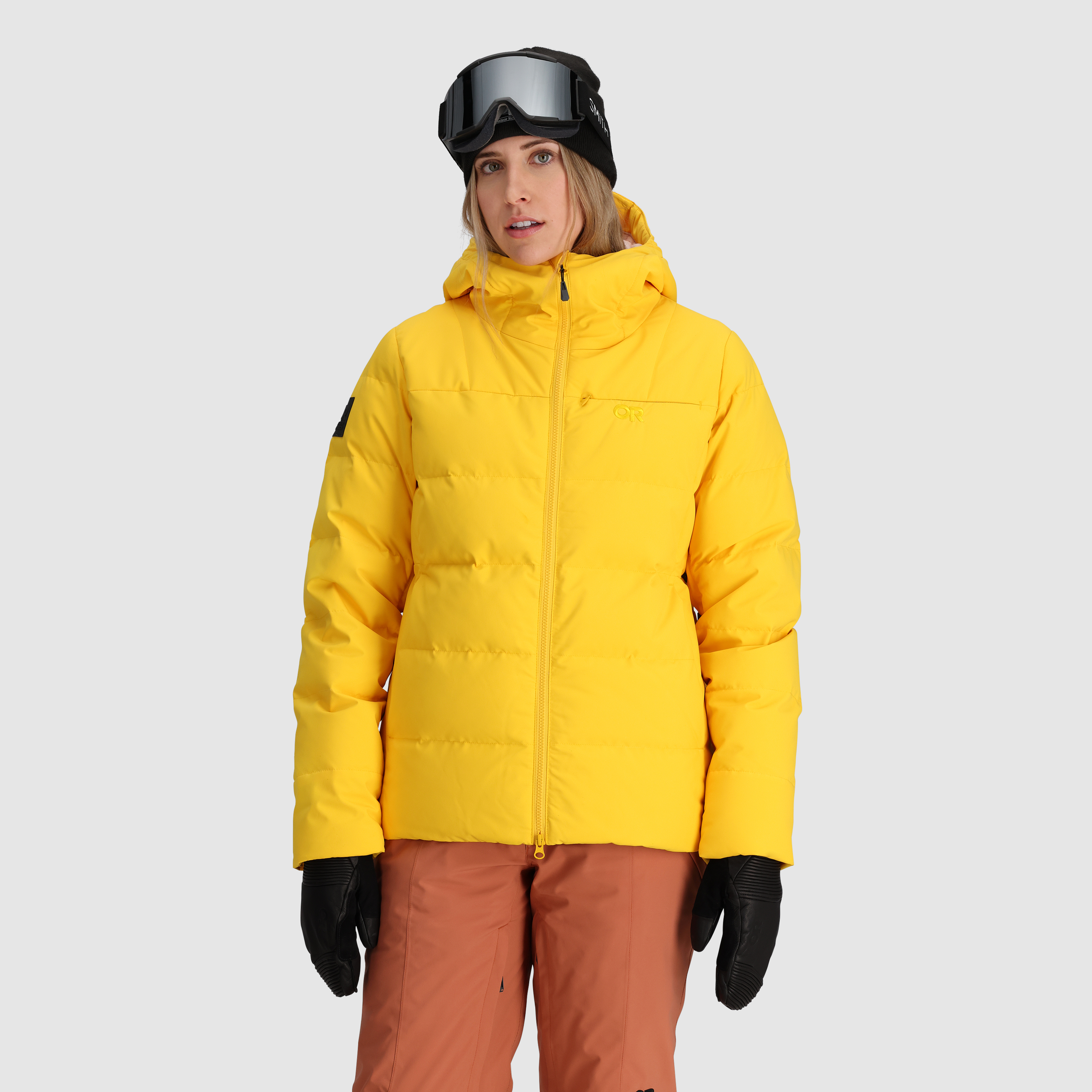 Women's Warm Snowcrew Down Jacket - Lightweight Winter Coat for Skiing, Hiking & Outdoor Activities