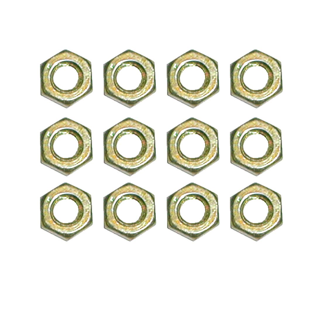 4-40 Threaded Hex Nuts SUL490 - Stainless Steel Aircraft Hardware & Fasteners for Aviation, Aerospace and DIY Projects