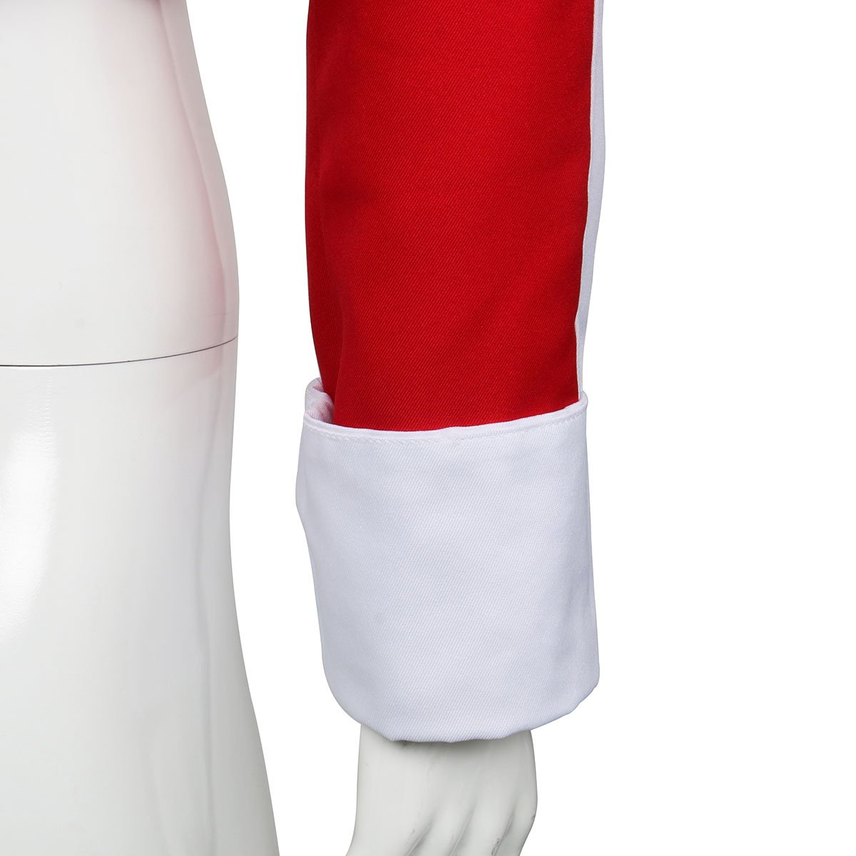 Partyever Red Paladins Jacket - Medieval Knight Costume for Halloween Cosplay, LARP, Renaissance Fairs & Fantasy Themed Parties