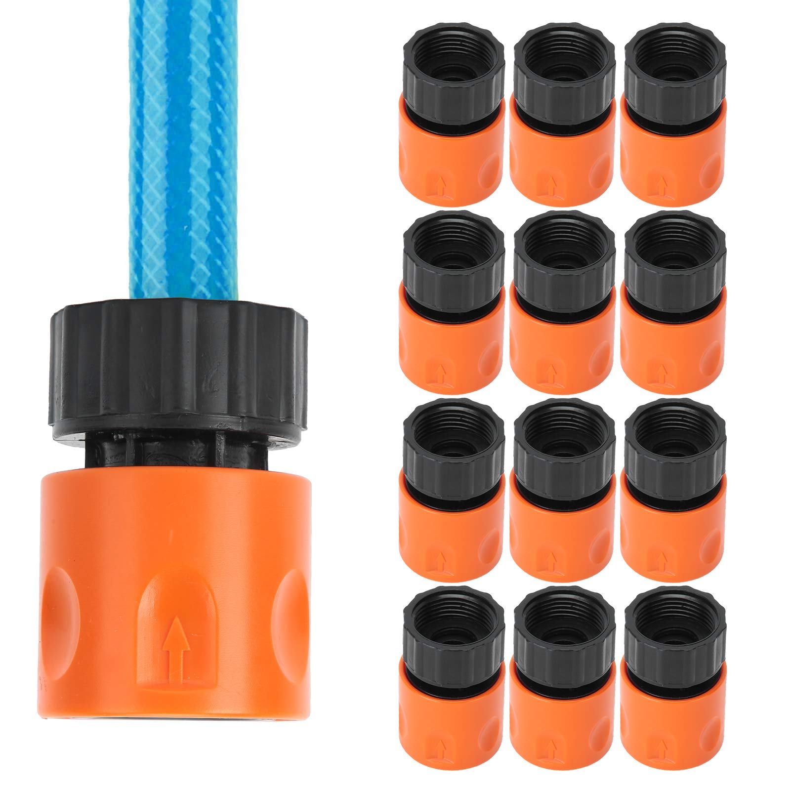 12Pcs Quick Connect Hose Couplings - G3/4