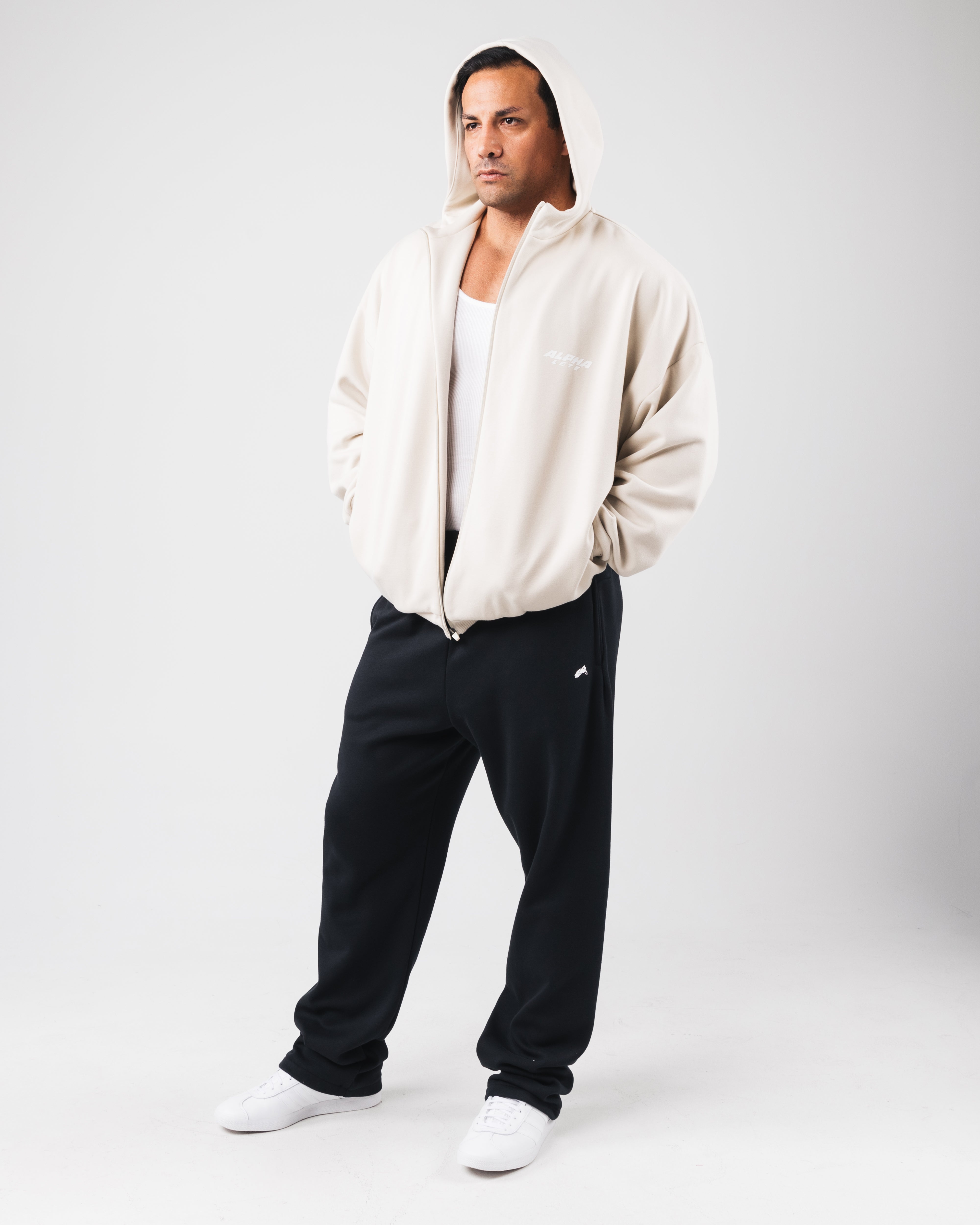 Force Renew Zip Hoodie for Men & Women - Lightweight Fleece Jacket with Pockets - Perfect for Outdoor Activities, Running, and Casual Wear