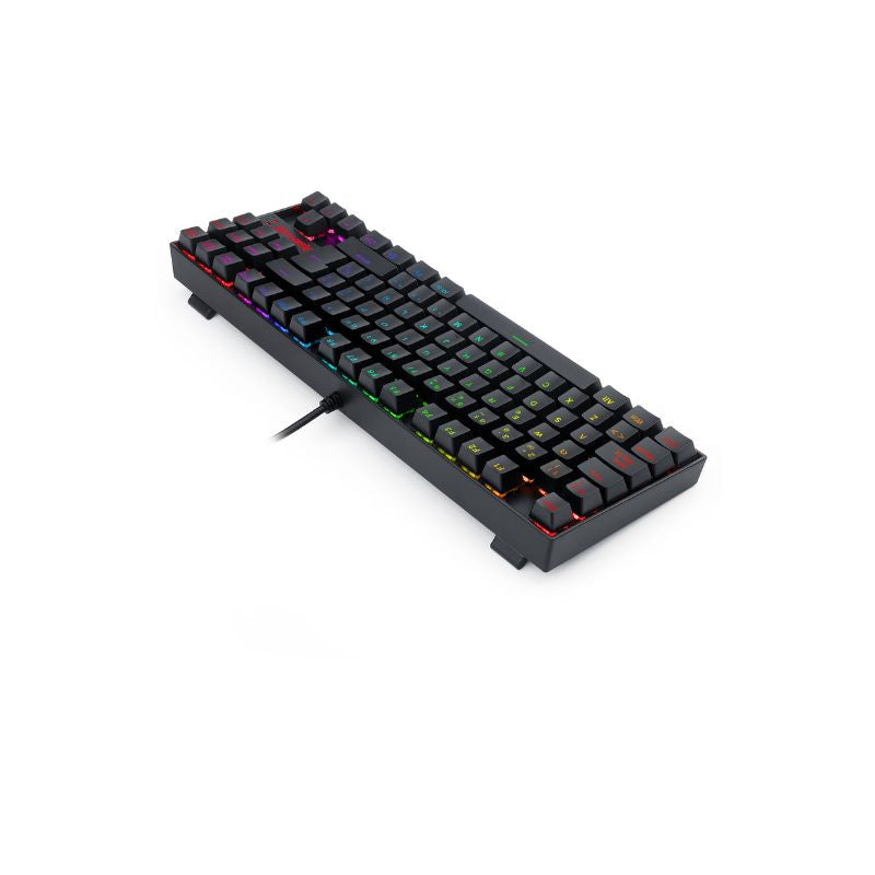 Redragon Kumara K552 RGB Mechanical Gaming Keyboard with Red Switches - Black | Perfect for PC, Mac, and Gaming Laptops | Ideal for Esports, Streaming & Office Work