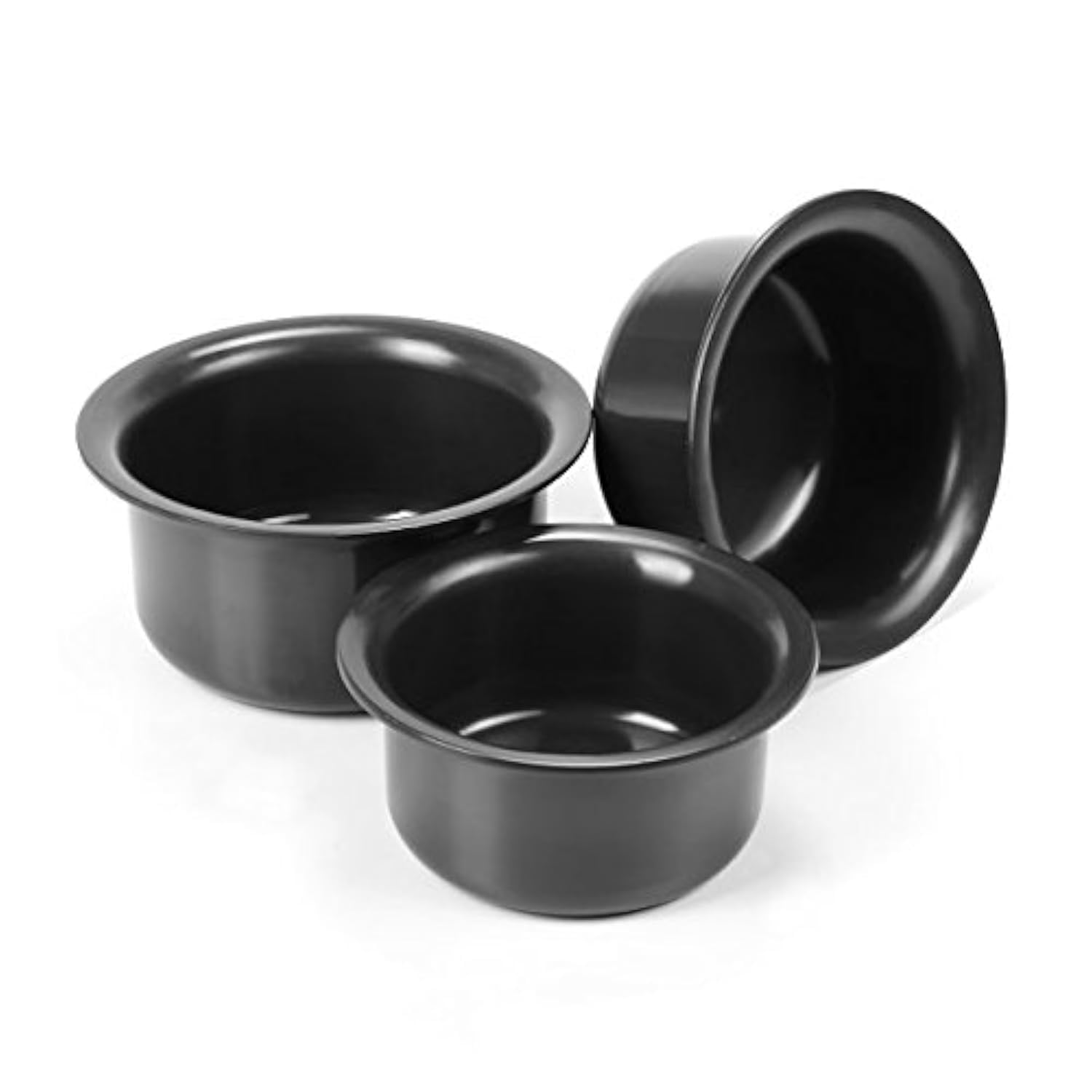 Premium Sumeet 3-Piece Hard Anodized Cookware Set (9-11 Inch) - Durable Non-Stick Pots & Pans for Indian Cooking, Stir Fry, and Everyday Kitchen Use
