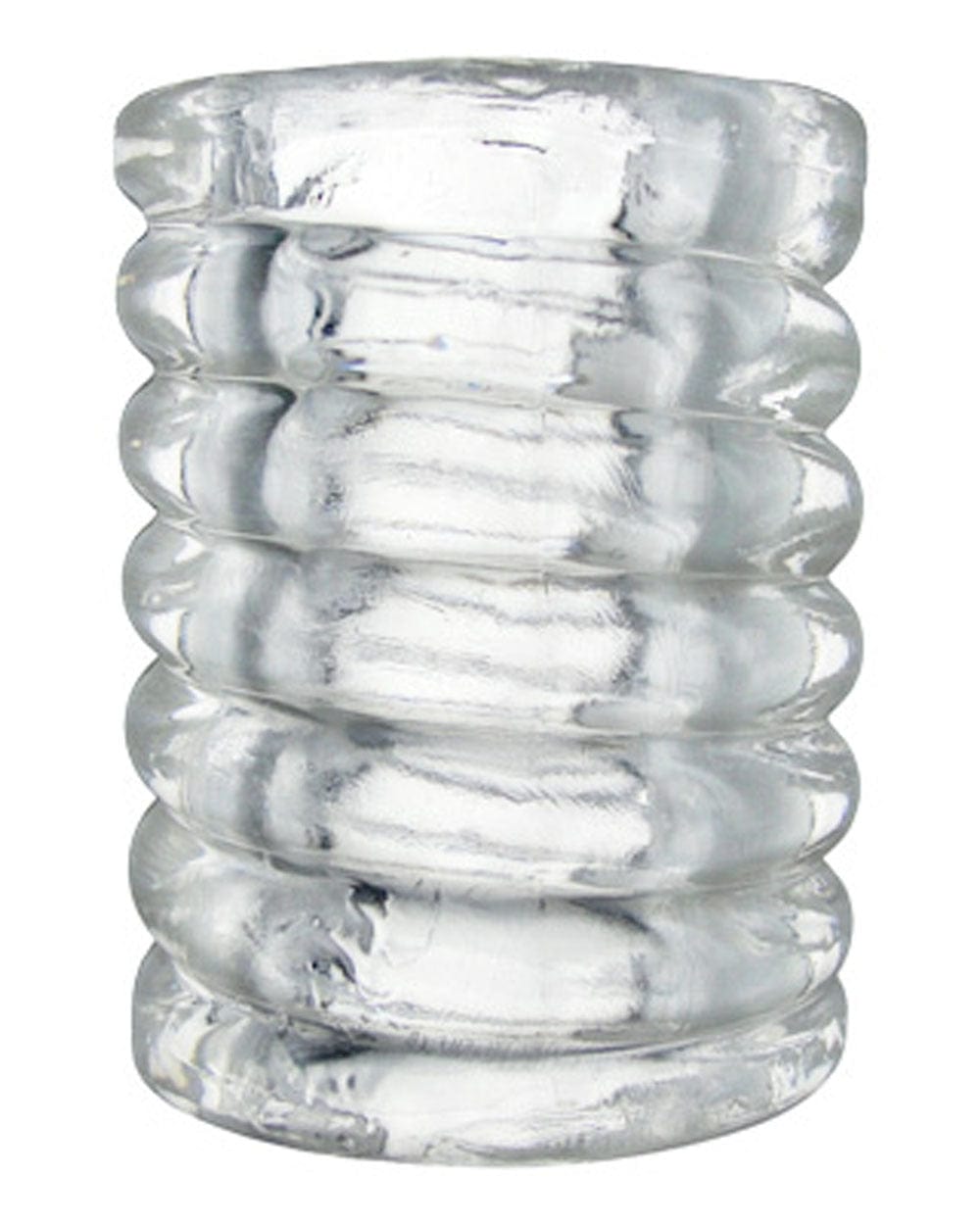 Premium Clear Spiral Ball Stretcher for Men - Comfortable Testicle Weight & Scrotum Enhancement - Perfect for BDSM, Fitness Training & Sensual Play