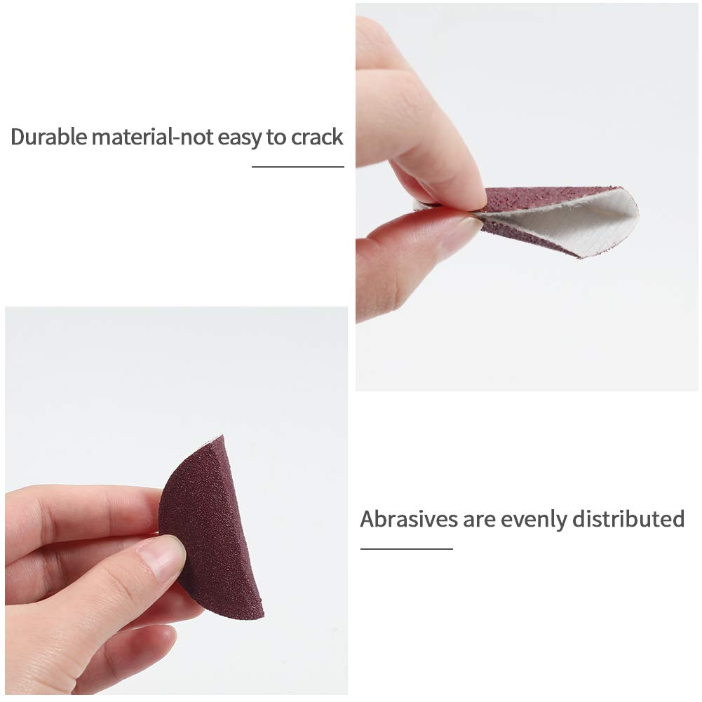 SPEEDWOX 100pc 2 Inch Hook and Loop Sanding Discs - 150 Grit Sandpaper for Sanders, Drills, Grinders & Rotary Tools - Woodworking, Auto Body Repair & Metal Polishing - Perfect for DIY Projects & Professional Use