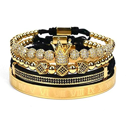 A:Gold-Lagre Bangle