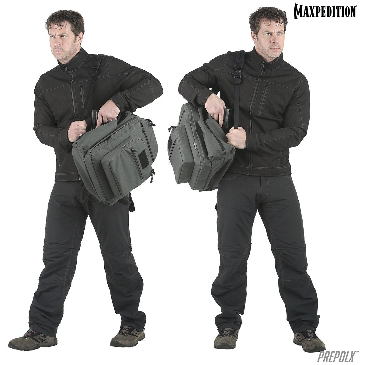 Prepared Citizen Deluxe Backpack - Durable 72-Hour Emergency Survival Bag for Outdoor Adventures, Hiking & Disaster Preparedness | Waterproof Tactical Bug Out Bag with Multiple Compartments