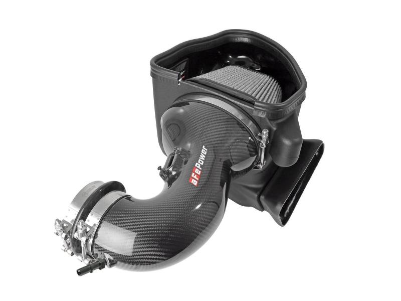 aFe 17-12 Chevrolet Camaro ZL1 (6.2L V8) Track Series Carbon Fiber Cold Air Intake System with Pro DRY S Filters - Performance Upgrade for Racing & Street Driving