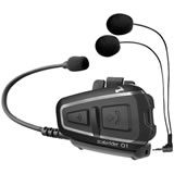 Cardo Scala Rider Q1 Solo Bluetooth Headset for Motorcycles - Wireless Communication for Riders, Hands-Free Calls & Music on the Go