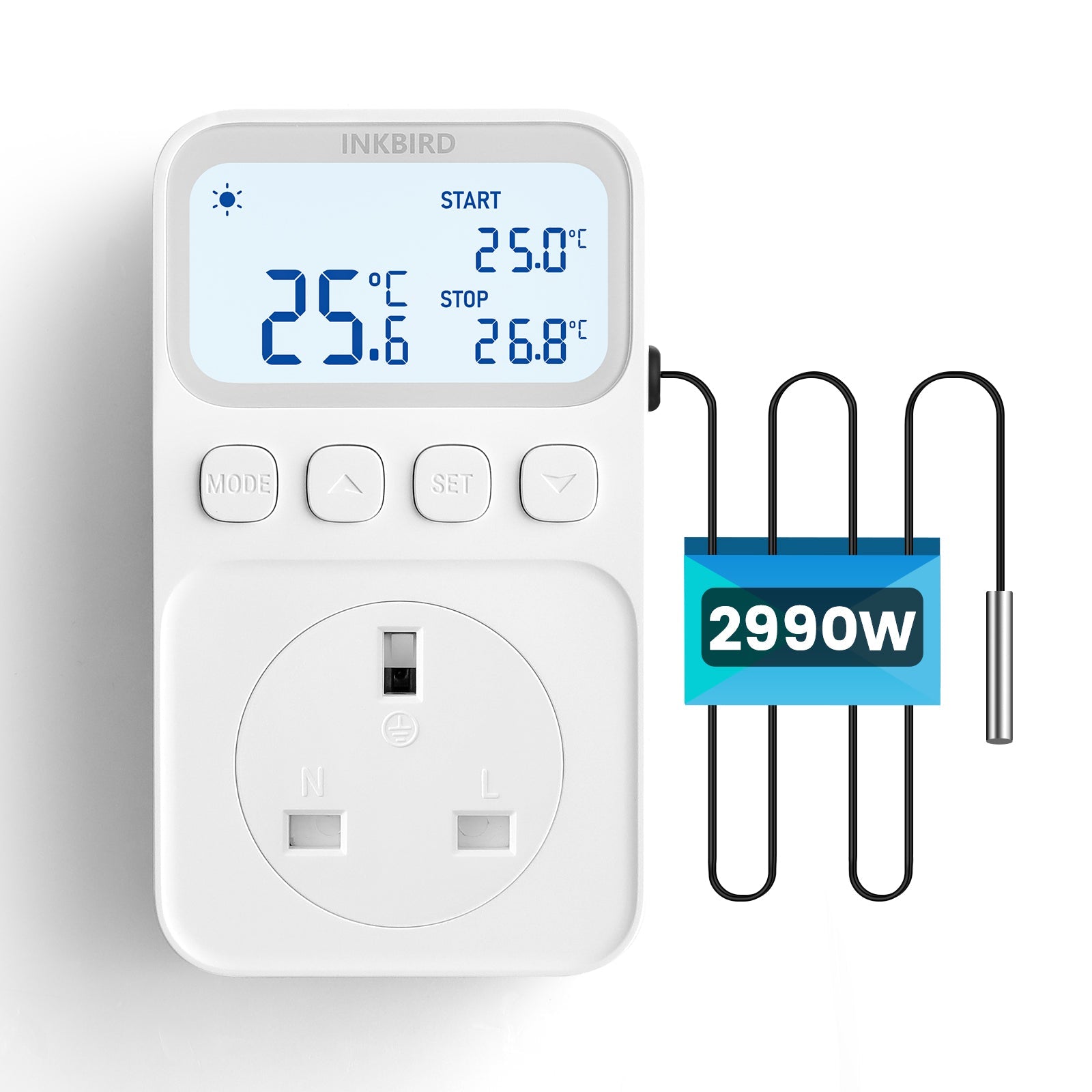Digital Temperature Controller C226T - Precise Thermostat for Home Brewing, Aquariums & Reptile Tanks