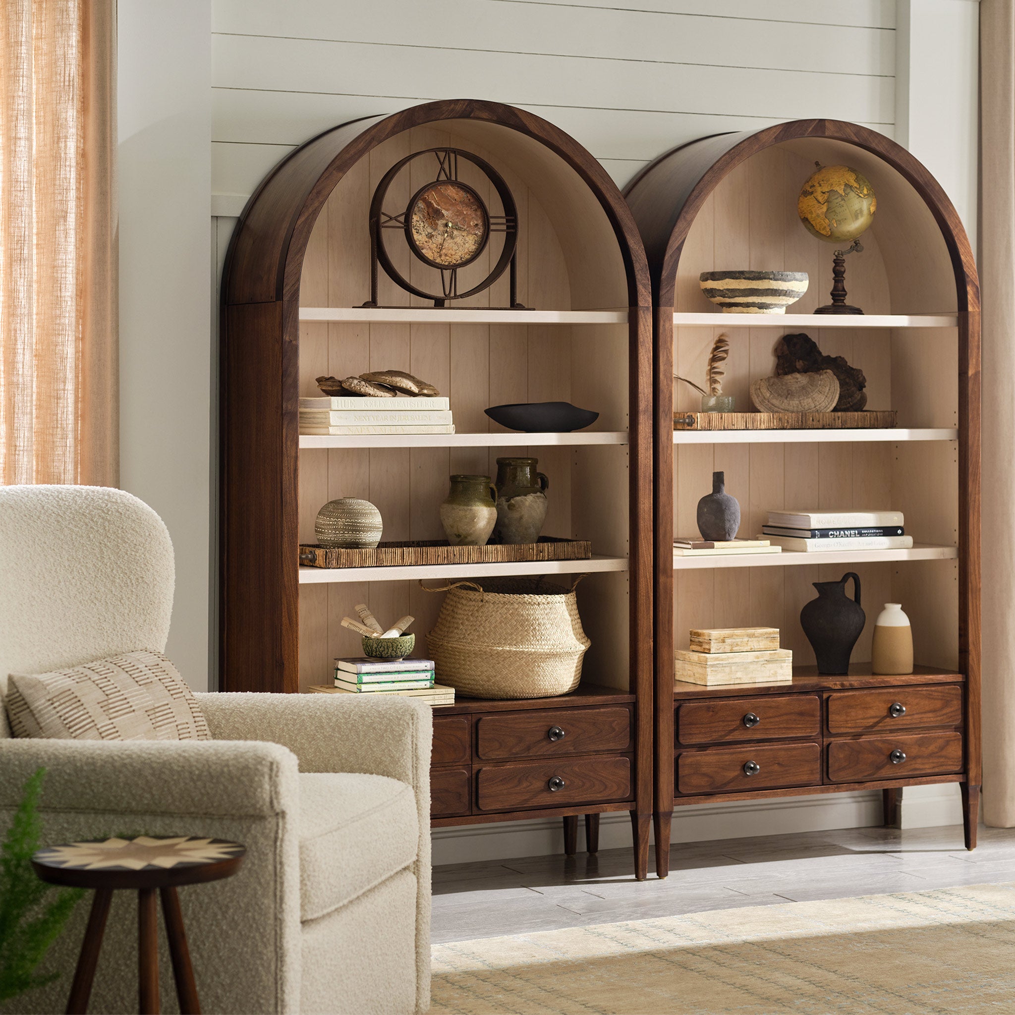 Luxury Hudson Valley Wing Chair - Classic Comfort for Living Room & Reading Nook | Premium Upholstered Accent Armchair with High Back Support